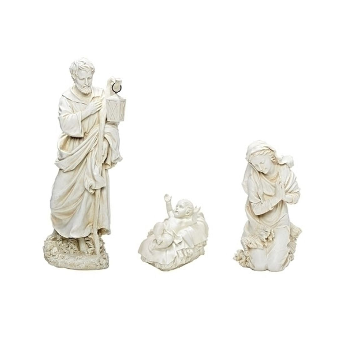 Joseph's Studio 27 Joseph's Studio 27" Ivory Nativities Holy Family 3-Pc. Set #21750