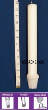 Long-Burning 51% Beeswax Altar Candle F 3's SFE, 1" x 12 1/2"