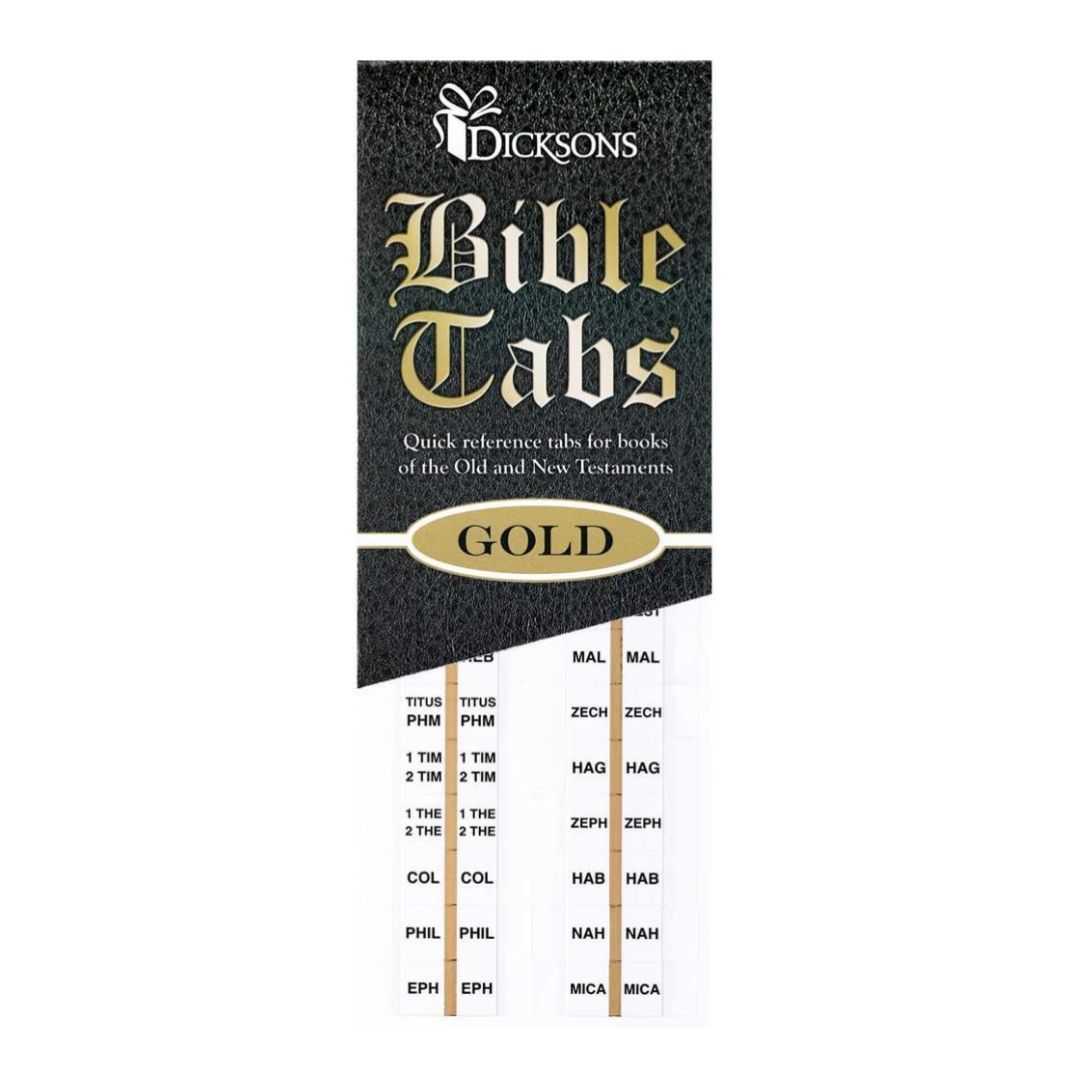 Bible Indexing Tabs: Gold Edged Bible Indexing Tabs Gold Edged BA-100