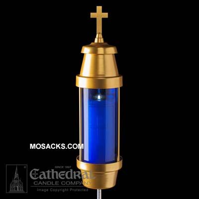 Memorial Light Fixture Blue Center Spike-93702201   FREE SHIPPING