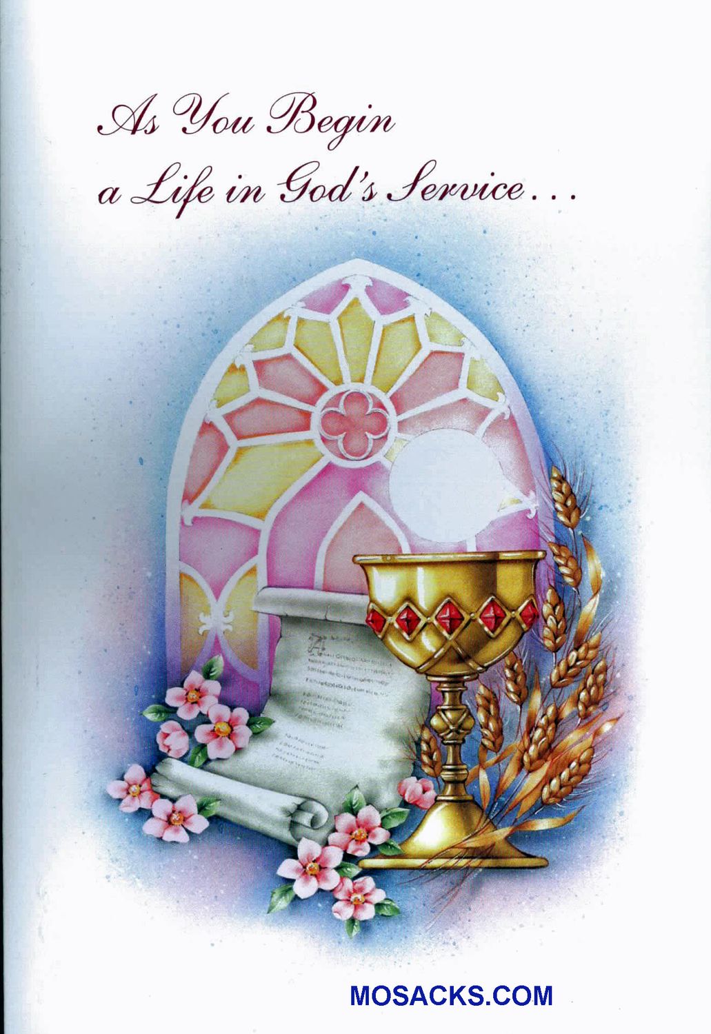 As You Begin A Life In God's Service Greeting Card -GSE84278 As You Begin A Life In God's Service Greeting Card -GSE84278