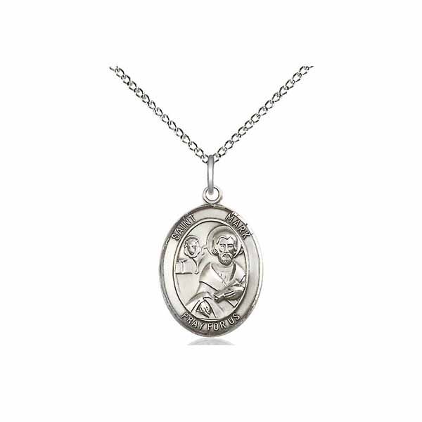 Bliss St. Mark Sterling Silver Medal 3/4" 8070