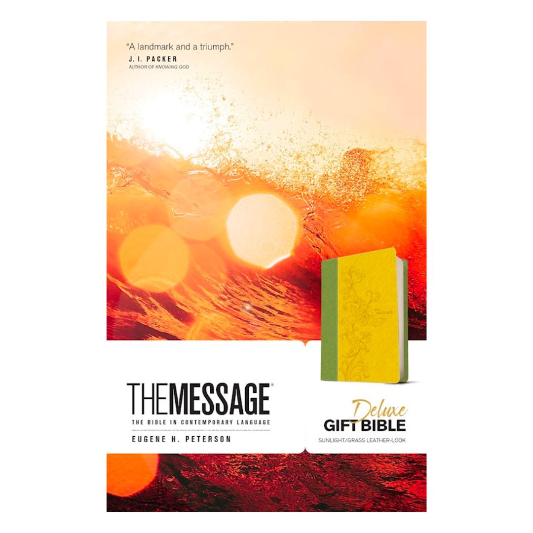 The Message Bible: Gift Edition (Sunlight/Grass LeatherLook) The Message Bible: Gift Edition (Sunlight/Grass LeatherLook) - 9781631465796