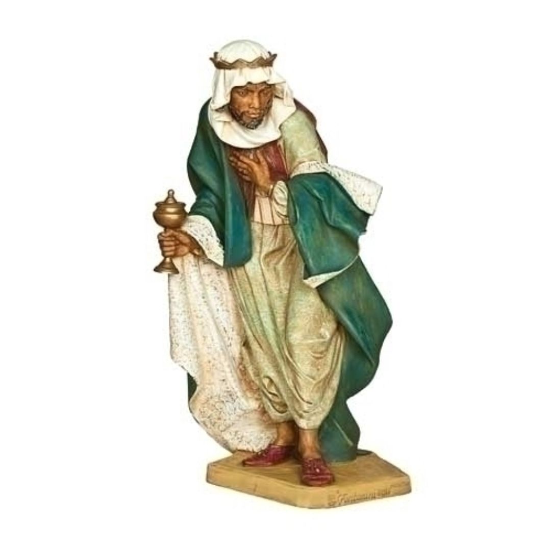 Fontanini 50" Masterpiece Nativity Collection King Balthazar #52316