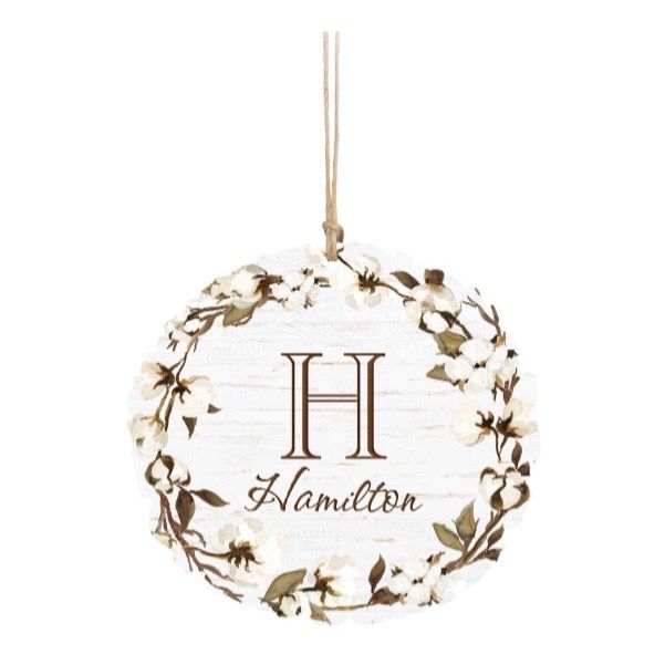 Wreath Ornament (Personalized) Wreath Ornament (Personalized) - ZORN0196
