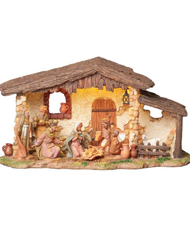 4-75InchHighLEDLightedMusicalNativitybyFontanini58731