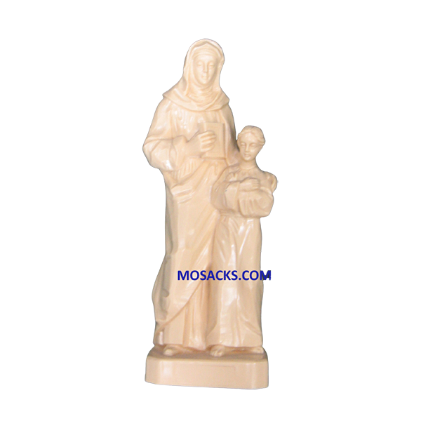 Plastic St. Ann 8 Inch Tan Statue 185-2283