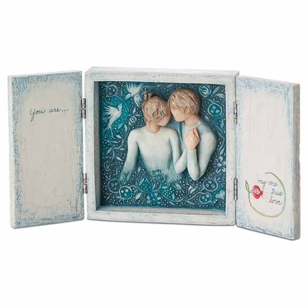 Willow Tree Duet 4.75"sq 27539