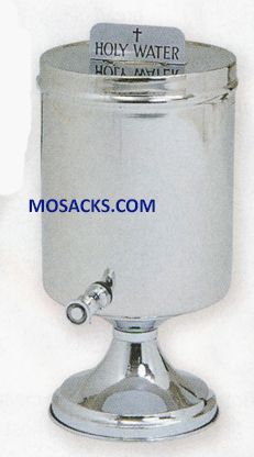 K Brand Stainless Steel Holy or Baptismal Water Urn 14-K449 2 Gallon capacity  FREE SHIPPING