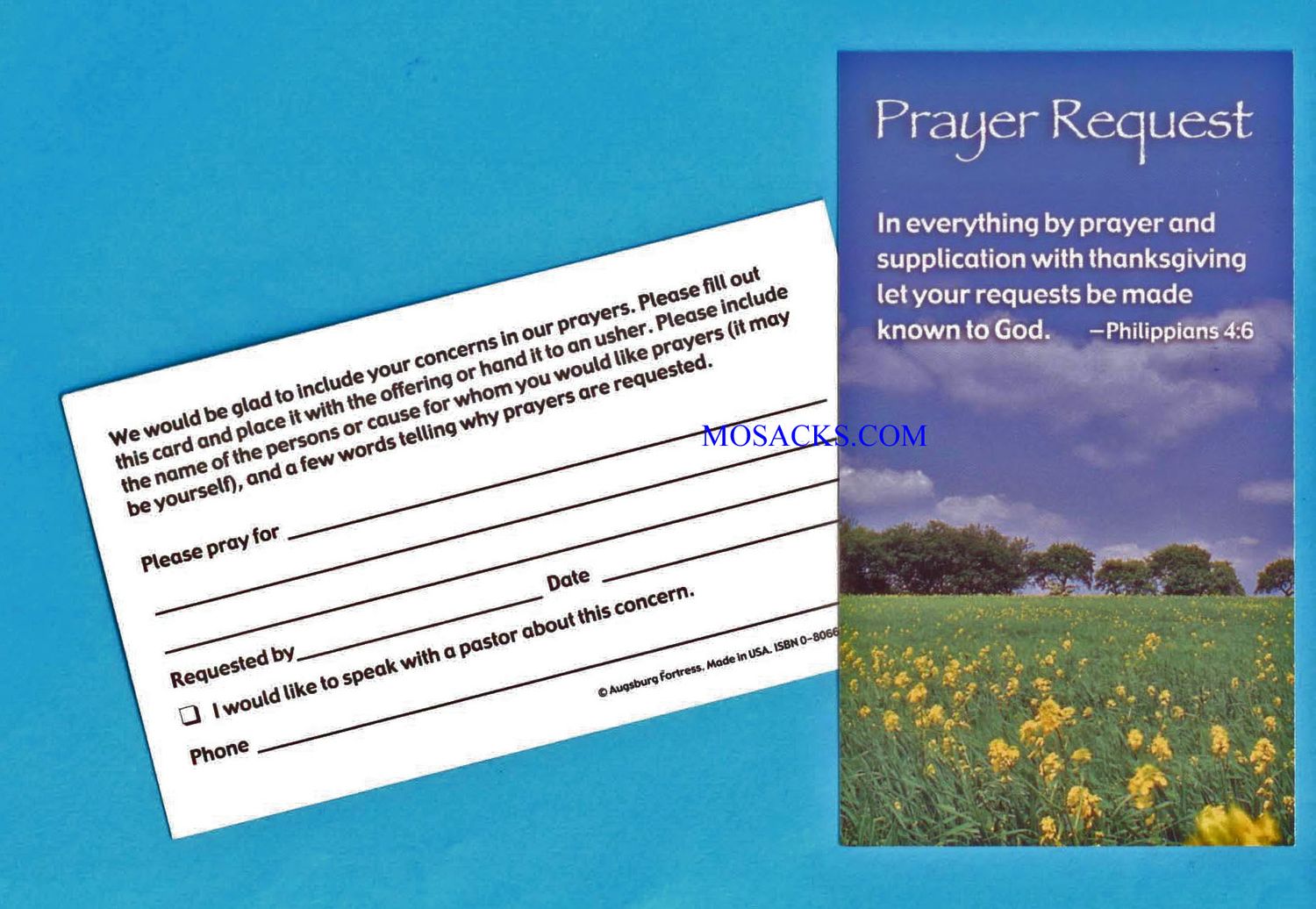 Prayer Request Card 0806646977