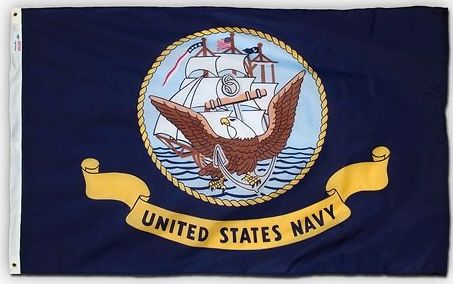 4‚Äô x 6‚Äô U. S. Navy Printed SpectraPro Flag by Valley Forge Flag