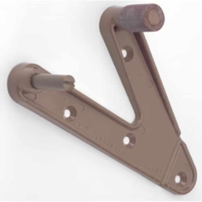 Special Extension Pew Kneeler Brackets With Rubber Stop 8-RU-J (Pair) Pew Kneeler Hardware Special Extension Kneeler Bracket With Rubber Stop 8-RU-J
