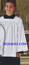 R.J. Toomey Altar Server's Surplice Square Neck Long Sleeve -880
