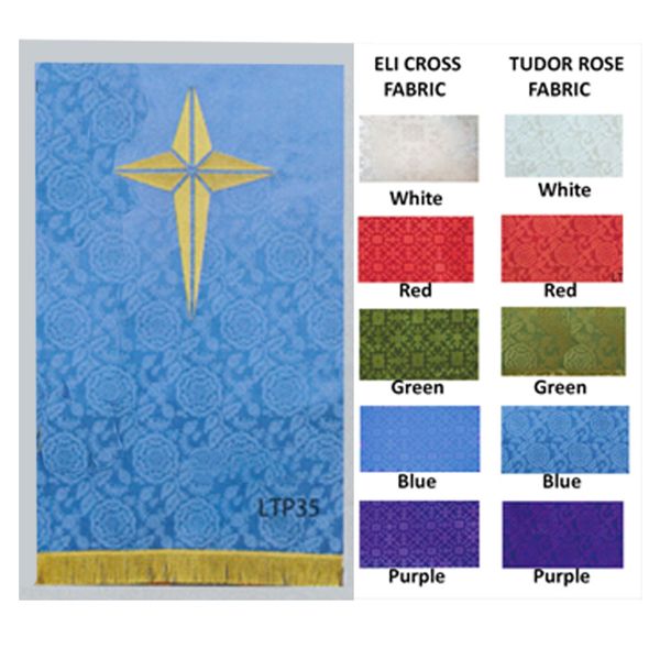 Gloria Parament Bethlehem Star Pulpit Scarf-LTP35