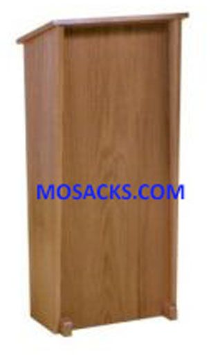 Wooden Lectern with two inside shelves 40-2985
