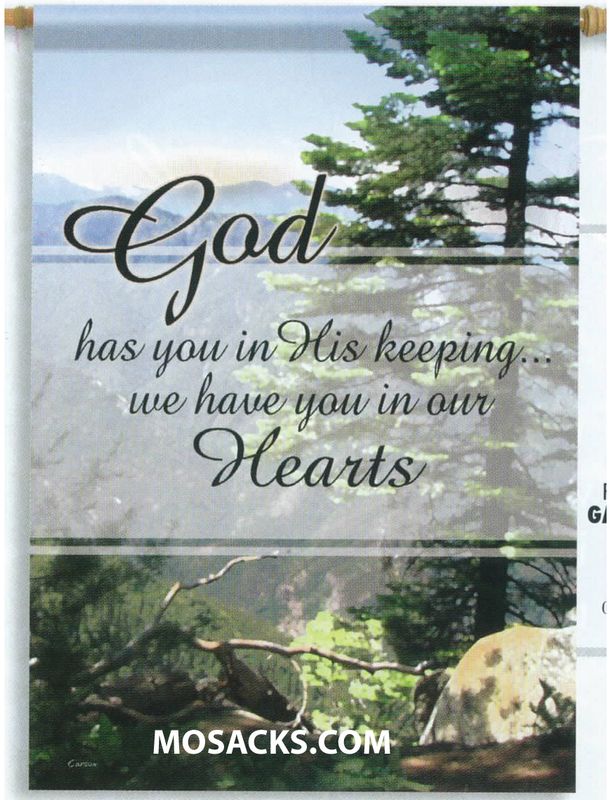 Flagtrends by Carson Gods Keeping 13x18 Inch Double Sided Garden Flag 480-45146