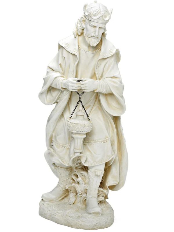 Joseph's Studio 27" Ivory Nativities Praising King Melchior