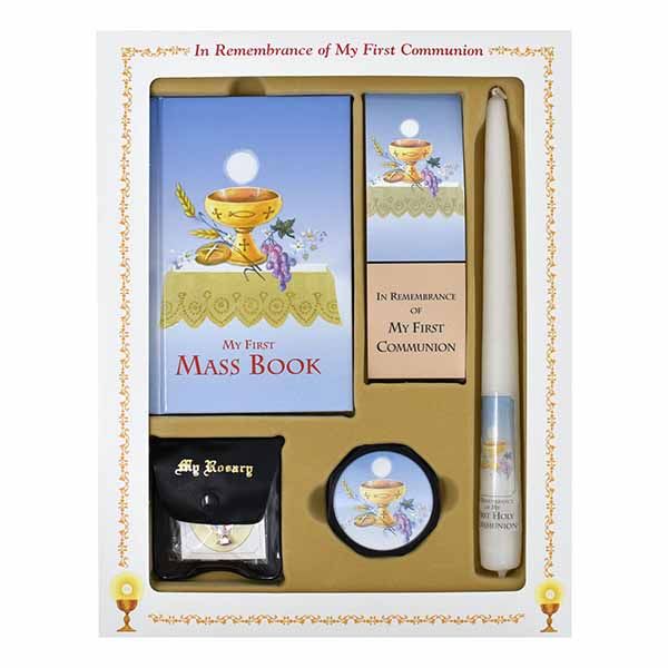 First Mass Book (My First Eucharist) Deluxe Set 808/58B from Catholic Book Publishing 60-9780899428…