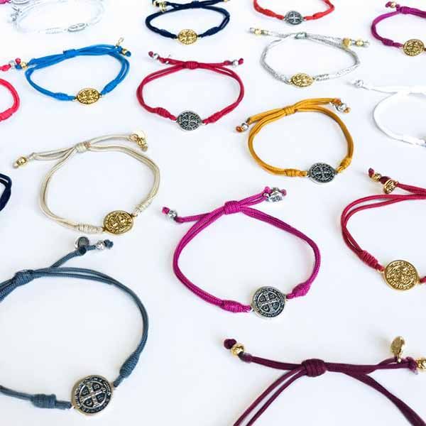 My Saint My Hero Serenity Blessing Bracelet Silver Medals-14021Series