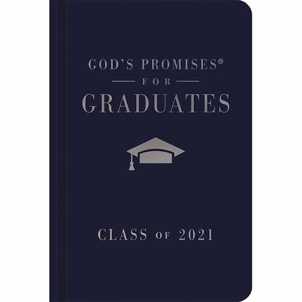 God's Promises For The Graduate Navy Cover -9781400222025