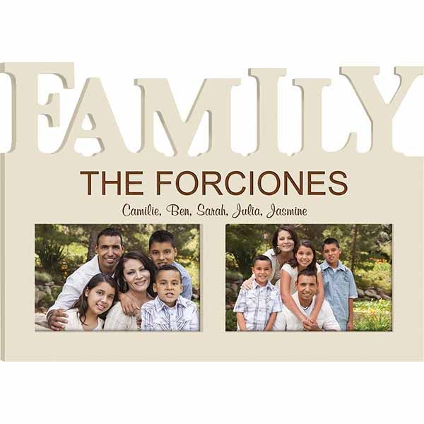 IVORYFAM ILY PHOTO FRAME 4X6-ZPHF0110