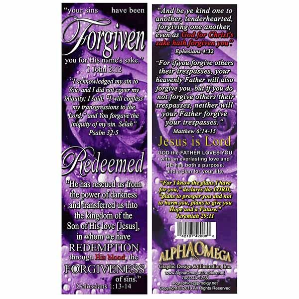 Forgiven Bookmark Forgiven Bookmark