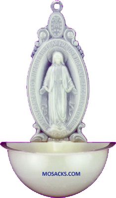 Miraculous 5 Inch Luminous Holy Water Font 185-901AL