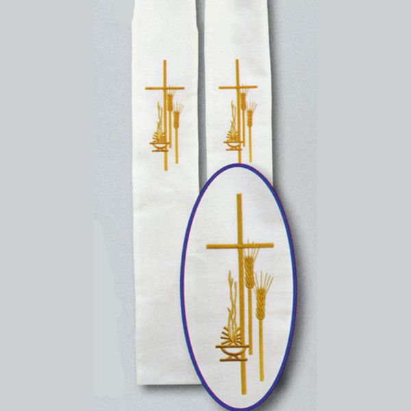 Beau Veste Cross And Wheat Deacon Stole 10-794