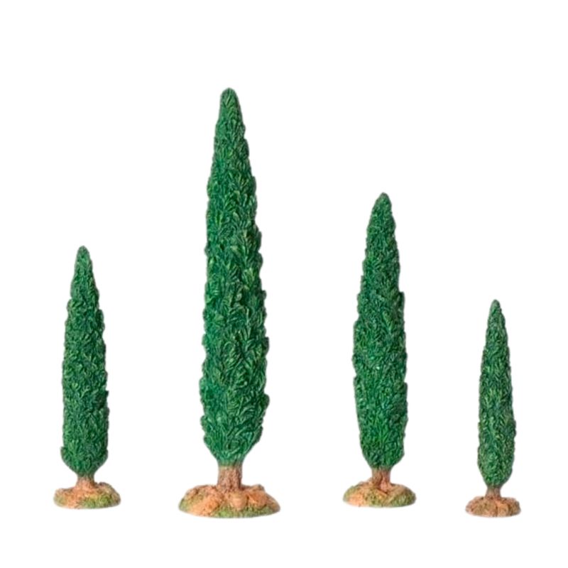 Fontanini 5" Heirloom Nativity Cyprus Tree 4-Pc. Set #54601