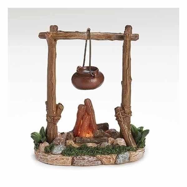 Fontanini 7.5" Lighted Campfire (54795)