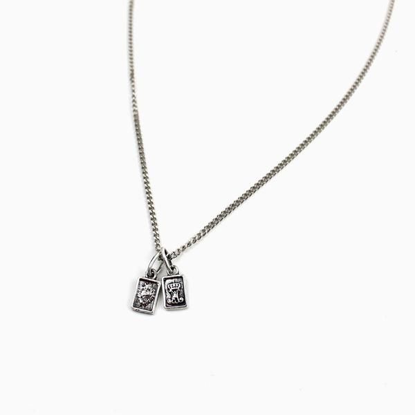My Saint My Hero Garment of Grace Petite Scapular Necklace Sterling Silver 34113SS