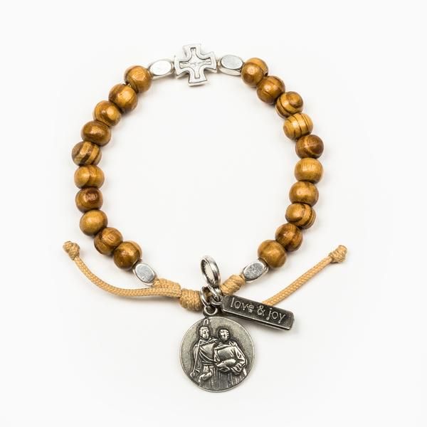 My Saint My Hero Rooted in Faith St. Peregrine Bracelet-26040RF
