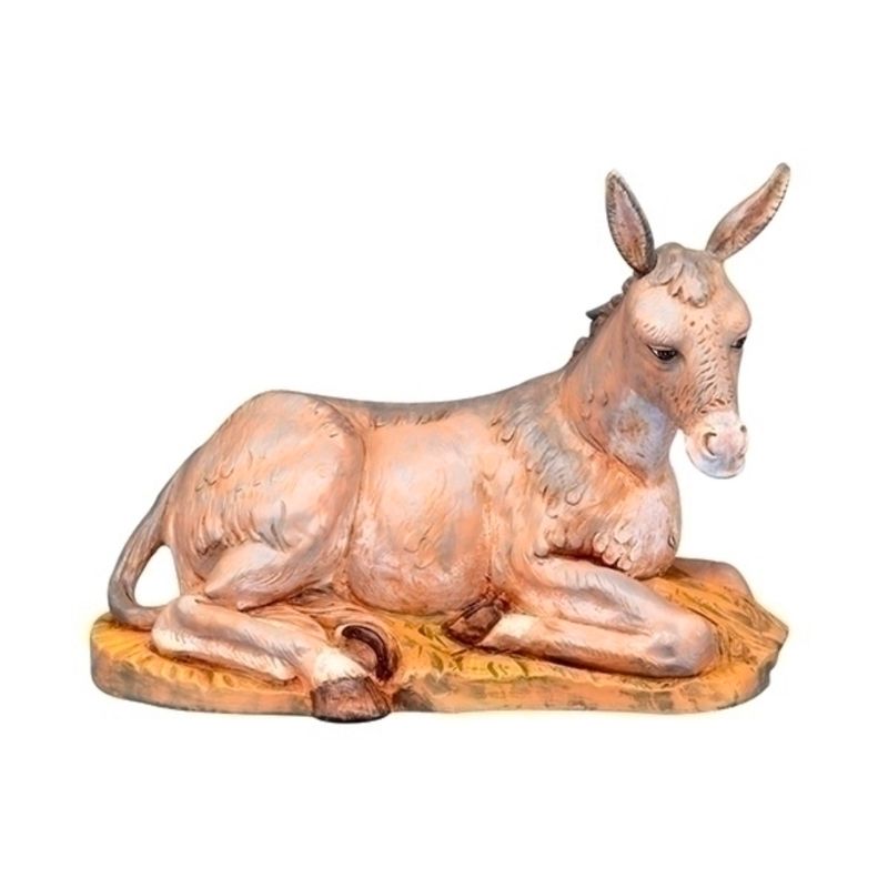 Fontanini 18-Inch Masterpiece Collection Seated Donkey #53733  FREE SHIPPING