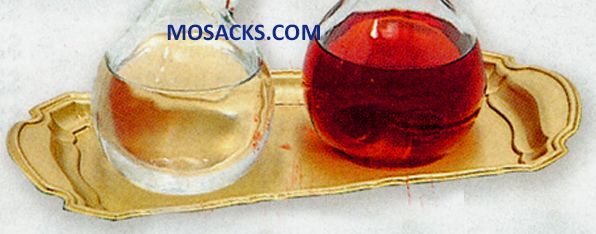 K Brand Cruet Tray Brass-K382-Tray Only
