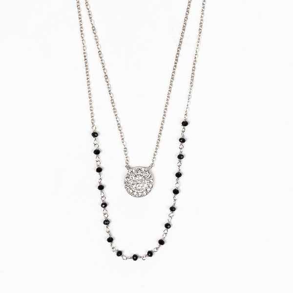 My Saint My Hero Blessings and Grace Silver Necklace 34002SL
