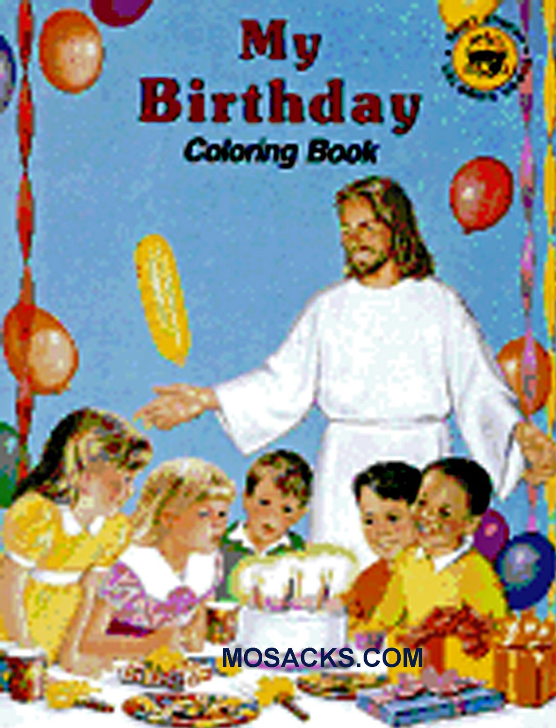 Coloring Book My Birthday-693 St Joseph 32 page Catholic Coloring Book My Birthday-693