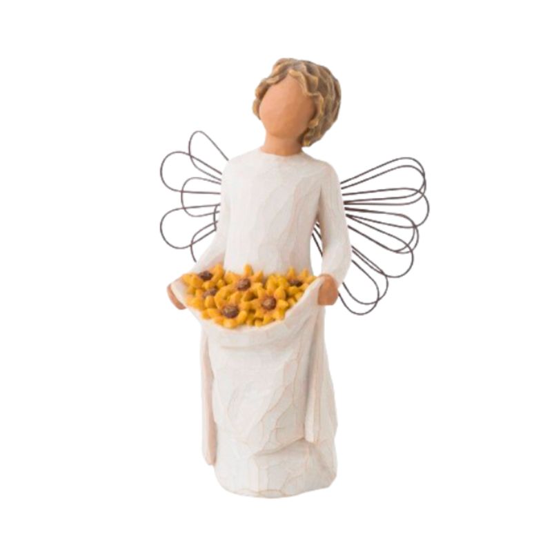 Willow Tree Angels Sunshine Friendship brings the sun..and flowers bloom! 5.5" H 26249 Willow Tree