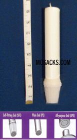 Long-Burning 51% Beeswax Altar Candle Long 8's SFE, 11/16" x 9 1/4"