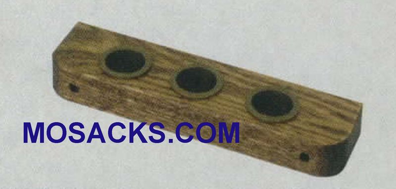 Wood Card and Four Cup Holder 13"w x 1-1/2"d x 4-5/8"h 40-4113