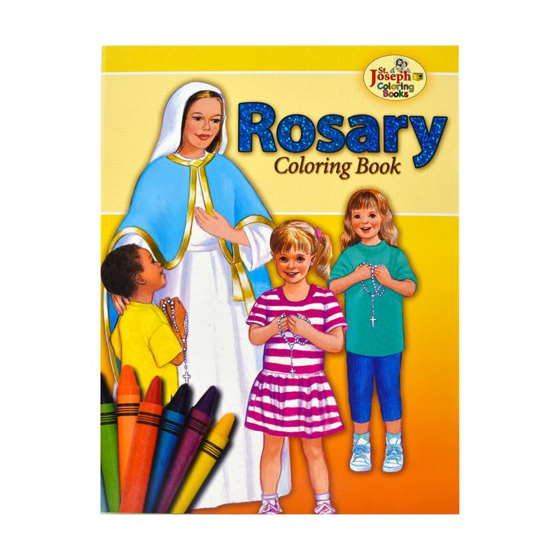 St Joseph 32 page Coloring Book About The Rosary-671