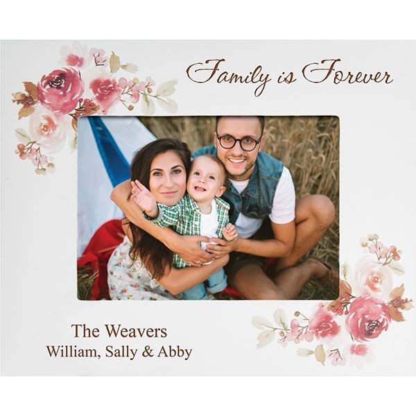 FLORAL PHOTO FRAME 5X7 ZPHF0183