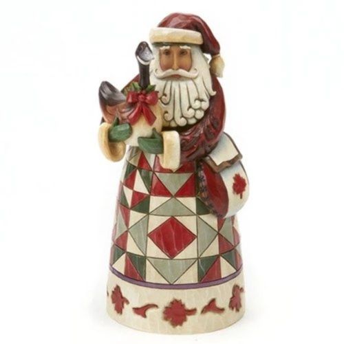 Jim Shore Heartwood Creek 6.5" Canada Santa 258-4017648 The Jim Shore Heartwood Creek Santas Around…