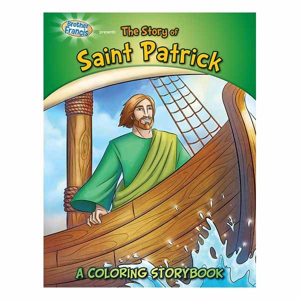 Saint Patrick Coloring Storybook-CSB-PAT