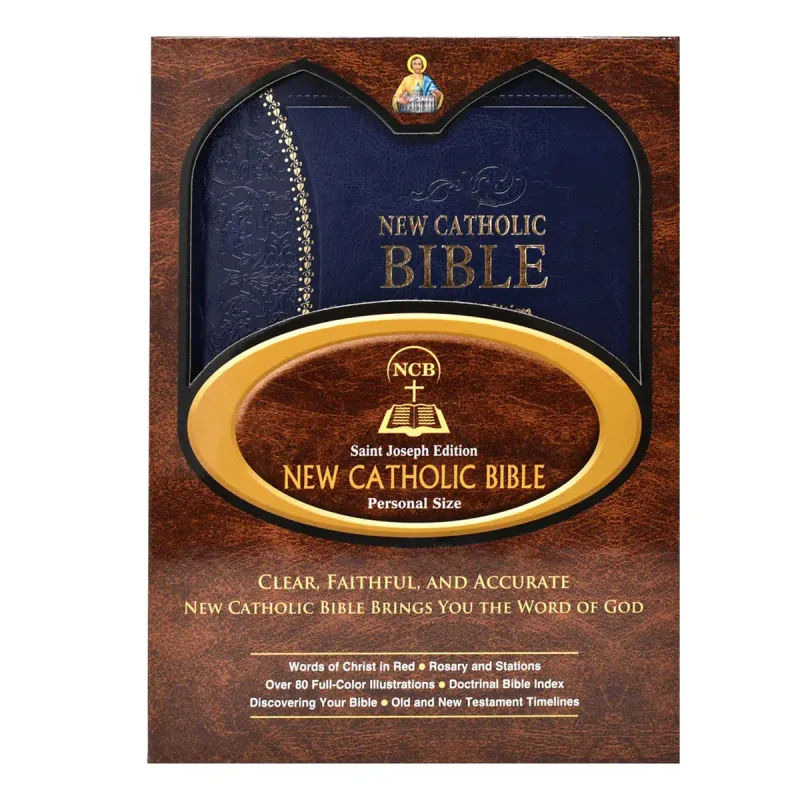 St. Joseph New Catholic Bible (Gift Edition-Personal Size)(Blue)