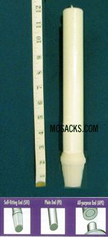 Long-Burning 100% Beeswax Altar Candle Short 4's SFE, 7/8" x 12"