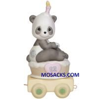 Precious Moments Birthday Train, Give A Grin And Let The Fun Begin, Age 12 4.5" 142032.