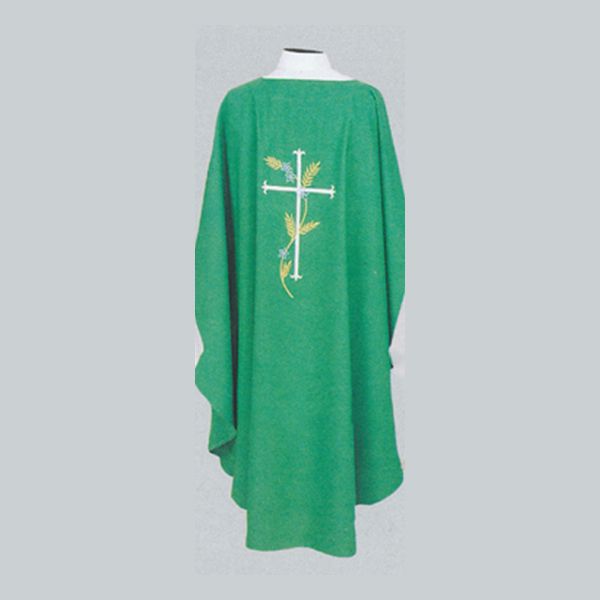 Beau Veste Cross & Wheat Chasuble-871