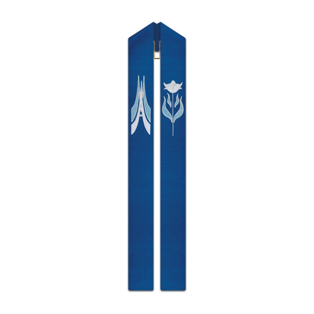 Slabbinck Symbol of Our Lady Overlay Stole #50-3800