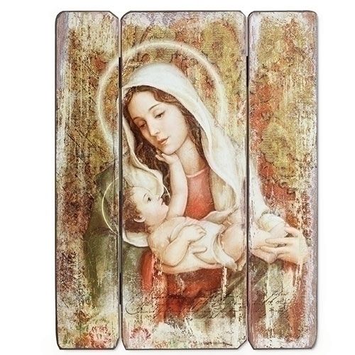 Joseph's Studio A Child's Touch Decorative Panel 15 Joseph's Studio Renaissance Collection A Child's Touch Madonna & Child Decorative Panel 15" H 20-6…