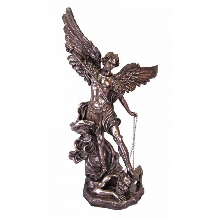 St. Michael the Archangel 48 Veronese Bronze Statue (SRA-MIKE48) St. Michael the Archangel Veroneze Bronze Statue 48". SRA-MIKE48